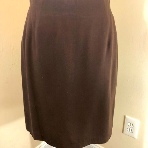 Stringbean Aline Brown Skirt Size 11 - Picture 1 of 7
